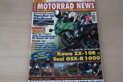 Motorrad news 2006 - news, 10/2006