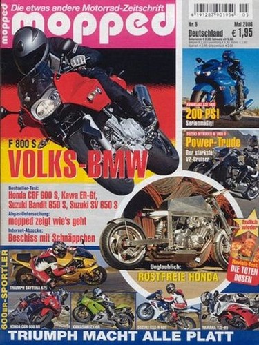 Mopped 2006 bmw f 800 - 5/2006,